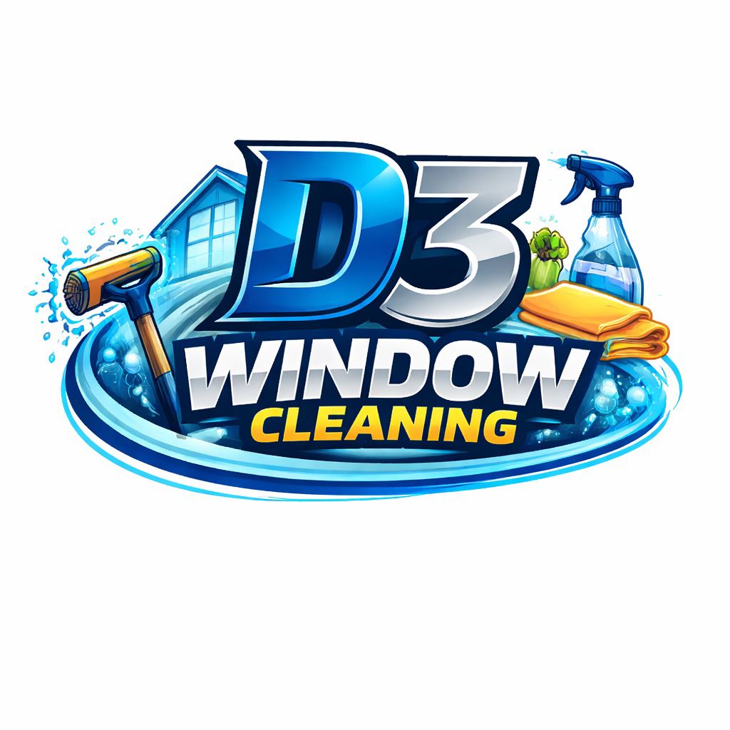 D3 window cleaning logo